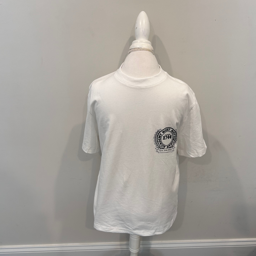 White Short Sleeve Tee