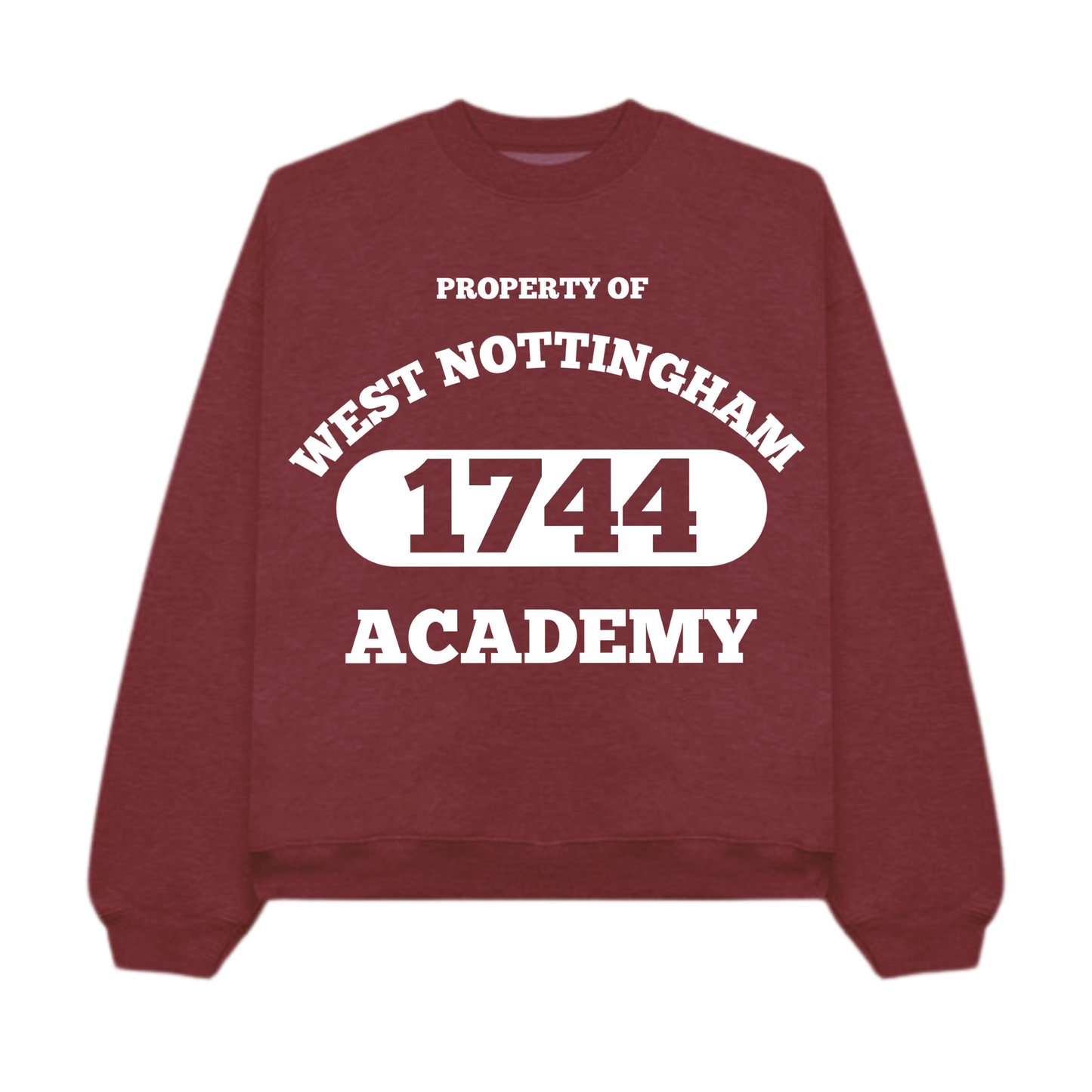 Maroon Crew Neck