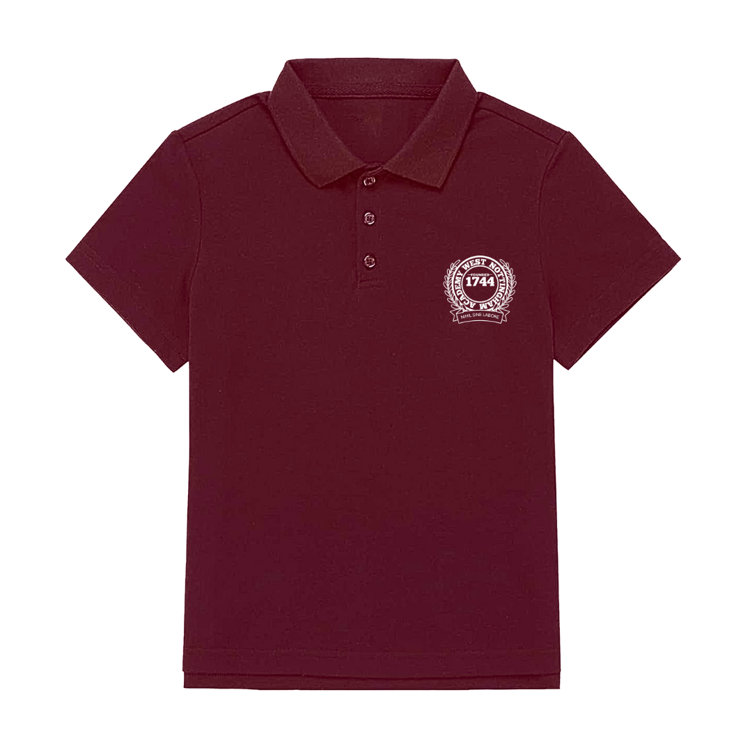 Maroon Collared Shirt